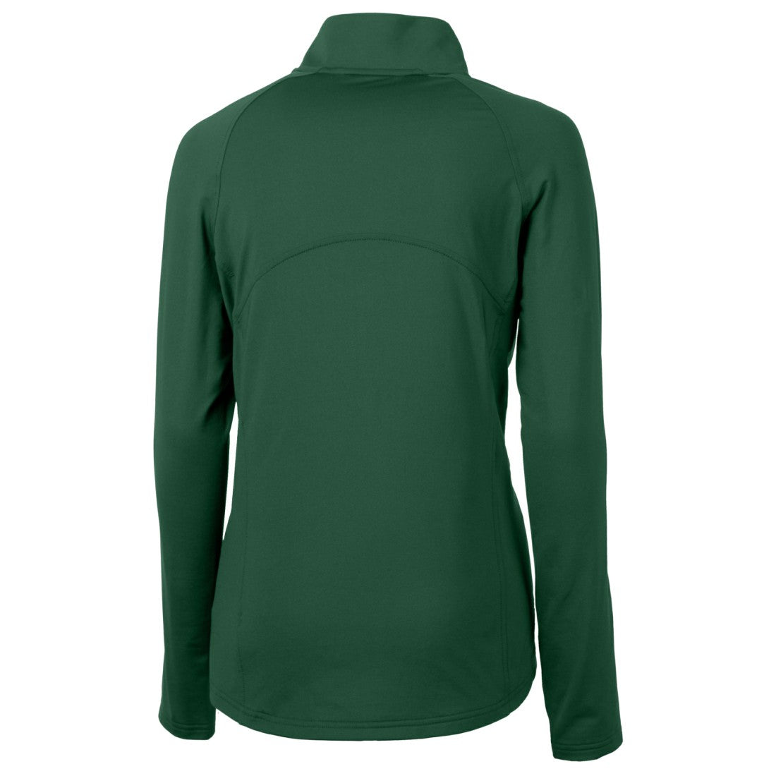 Green Bay Packers Cutter & Buck Women's Helmet Logo Adapt Eco Knit Stretch Recycled Half-Zip Pullover Top - Green Pullover