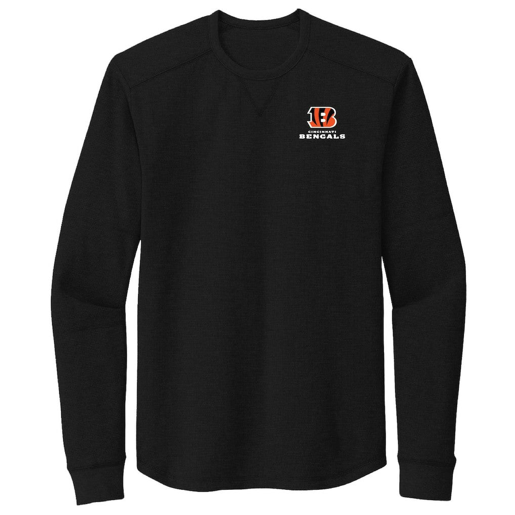 Cincinnati Bengals Dunbrooke Cavalier Thermal Long Sleeve T-Shirt - Black T-shirts