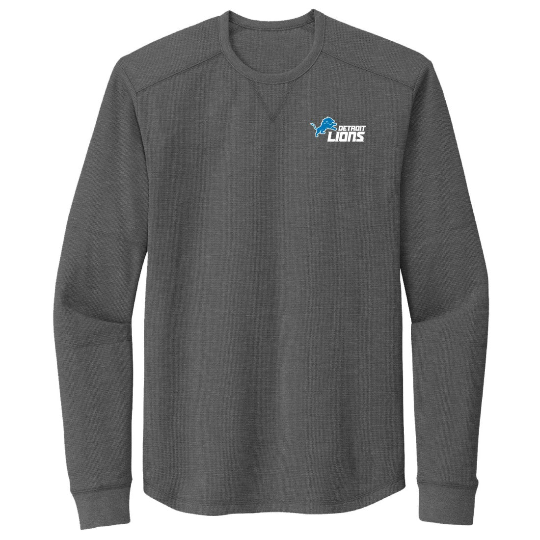 Detroit Lions Dunbrooke Cavalier Thermal Long Sleeve T-Shirt - Heather Gray T-shirts