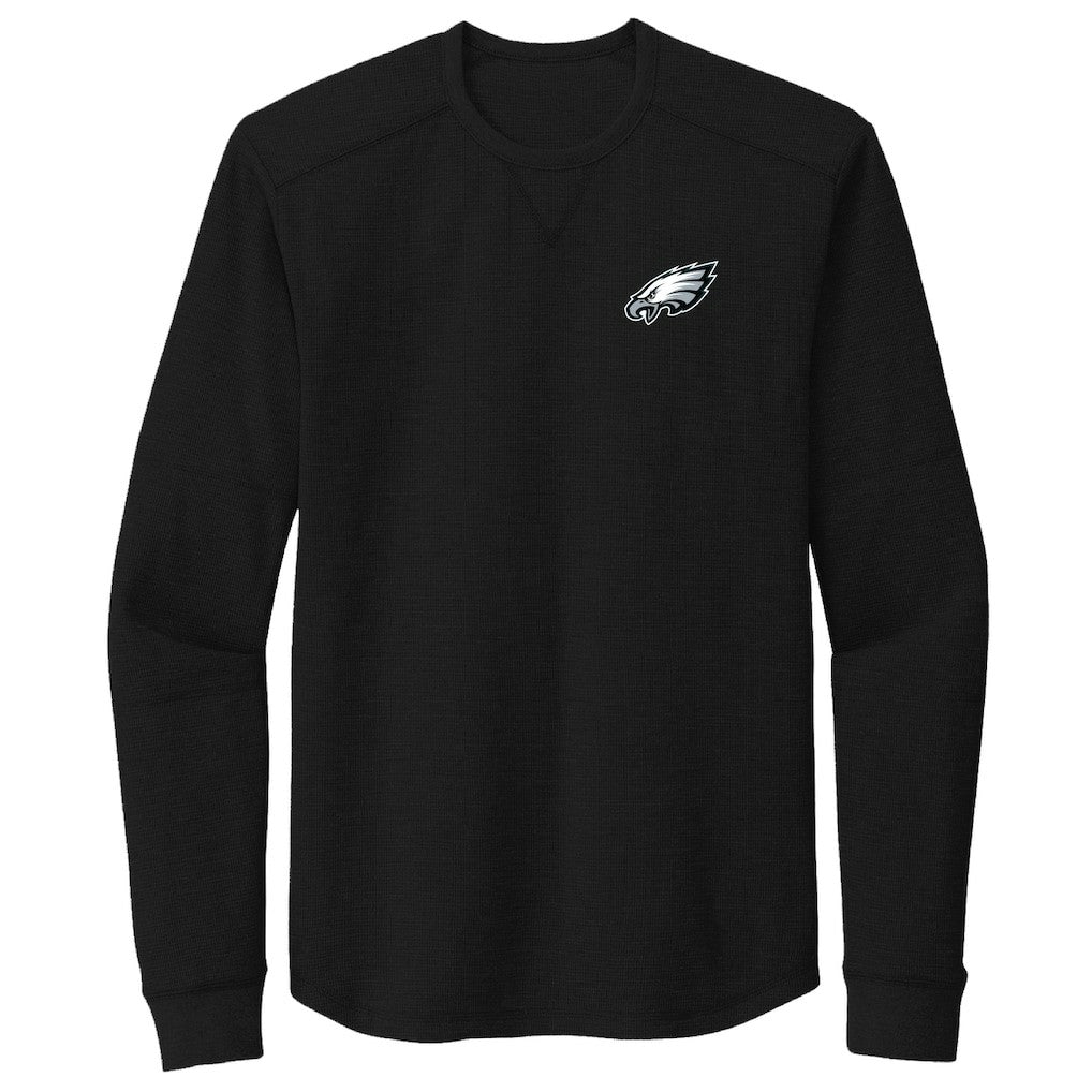 Philadelphia Eagles Dunbrooke Cavalier Thermal Long Sleeve T-Shirt - Black T-shirts