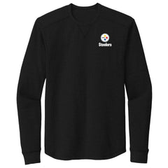 Pittsburgh Steelers Dunbrooke Cavalier Thermal Long Sleeve T-Shirt - Black T-shirts