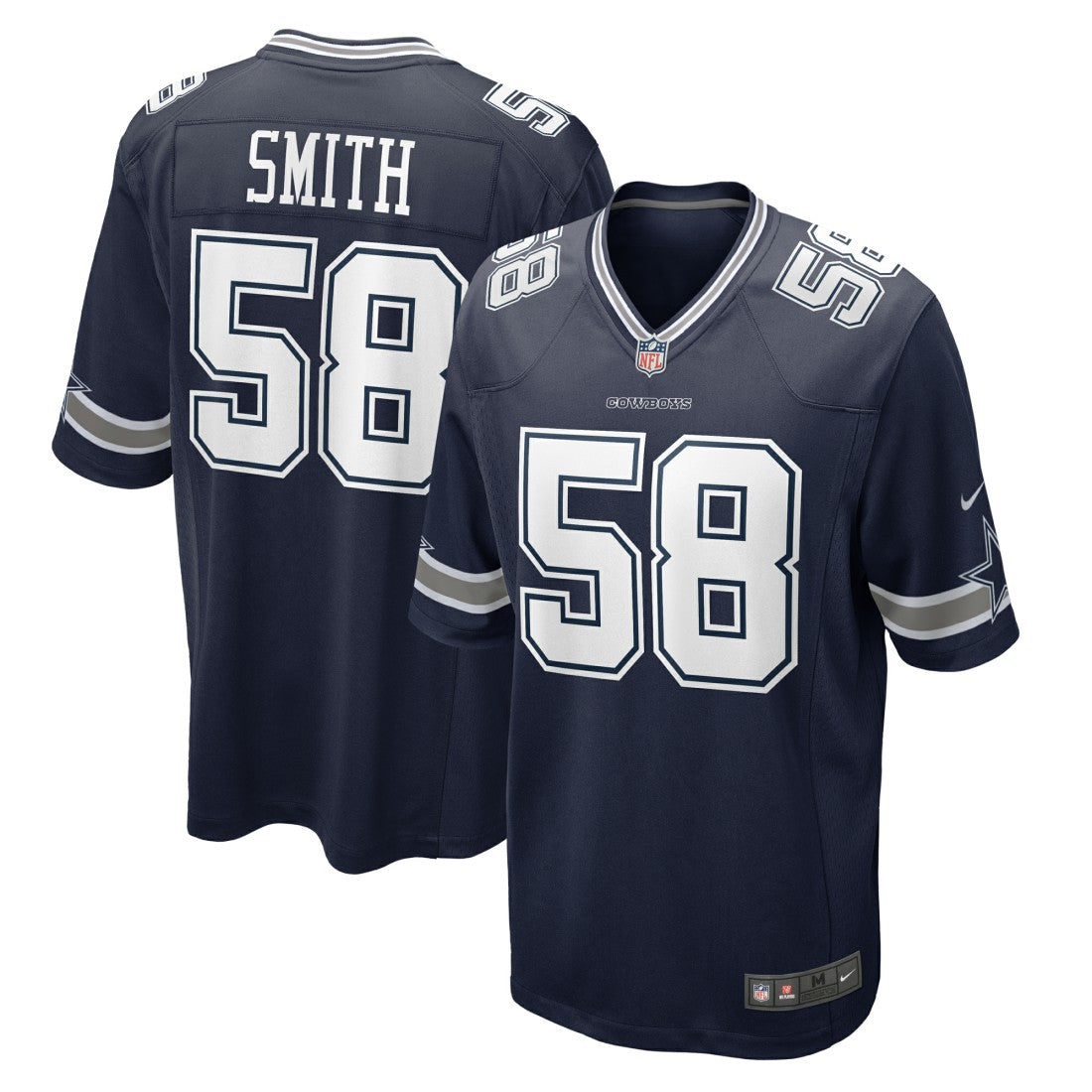 Mazi Smith Dallas Cowboys Game Jersey - Navy Jerseys