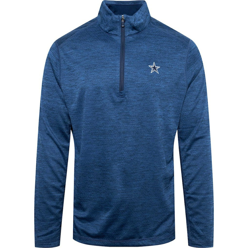 Dallas Cowboys Vineyard Vines Star Sankaty Quarter-Zip Jacket - Navy Jackets