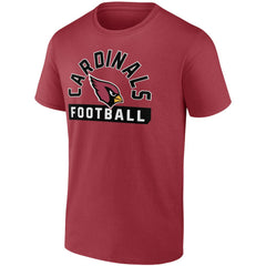 Arizona Cardinals Two-Pack 2023 Schedule T-Shirt Combo Set - Cardinal/White T-shirts