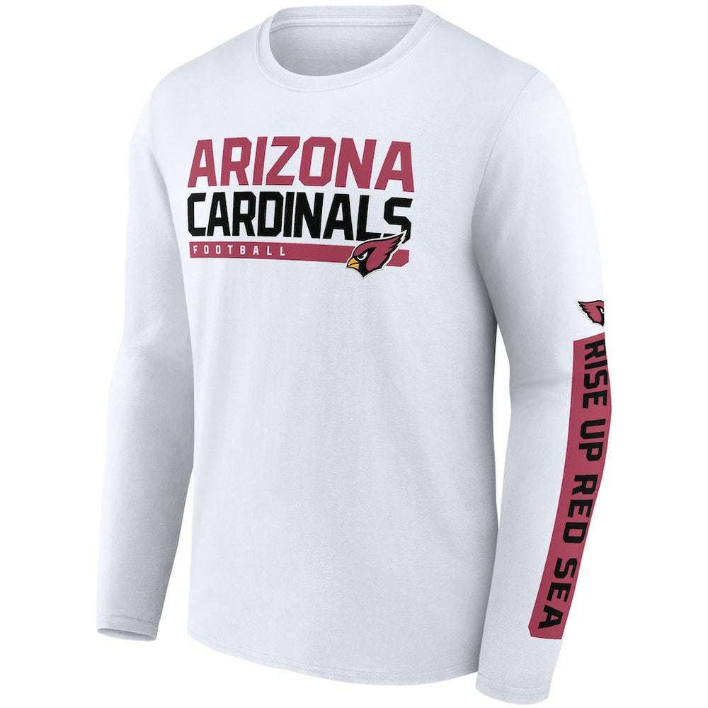 Arizona Cardinals Two-Pack 2023 Schedule T-Shirt Combo Set - Cardinal/White T-shirts