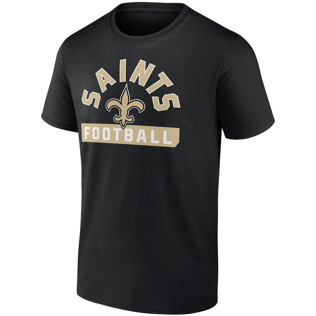 New Orleans Saints Two-Pack 2023 Schedule T-Shirt Combo Set - Black/White T-shirts