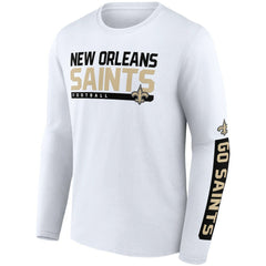 New Orleans Saints Two-Pack 2023 Schedule T-Shirt Combo Set - Black/White T-shirts