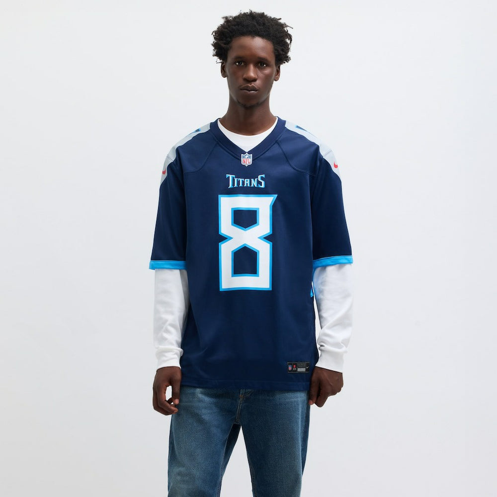 Will Levis Tennessee Titans Game Jersey - Navy Jerseys