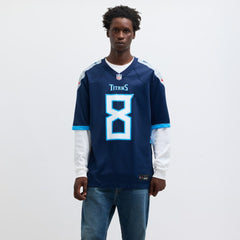 Will Levis Tennessee Titans Game Jersey - Navy Jerseys