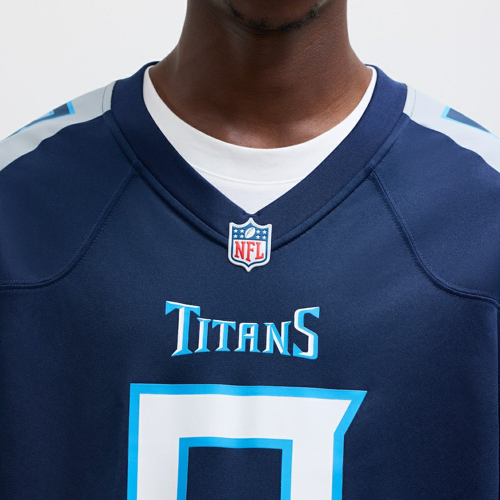 Will Levis Tennessee Titans Game Jersey - Navy Jerseys