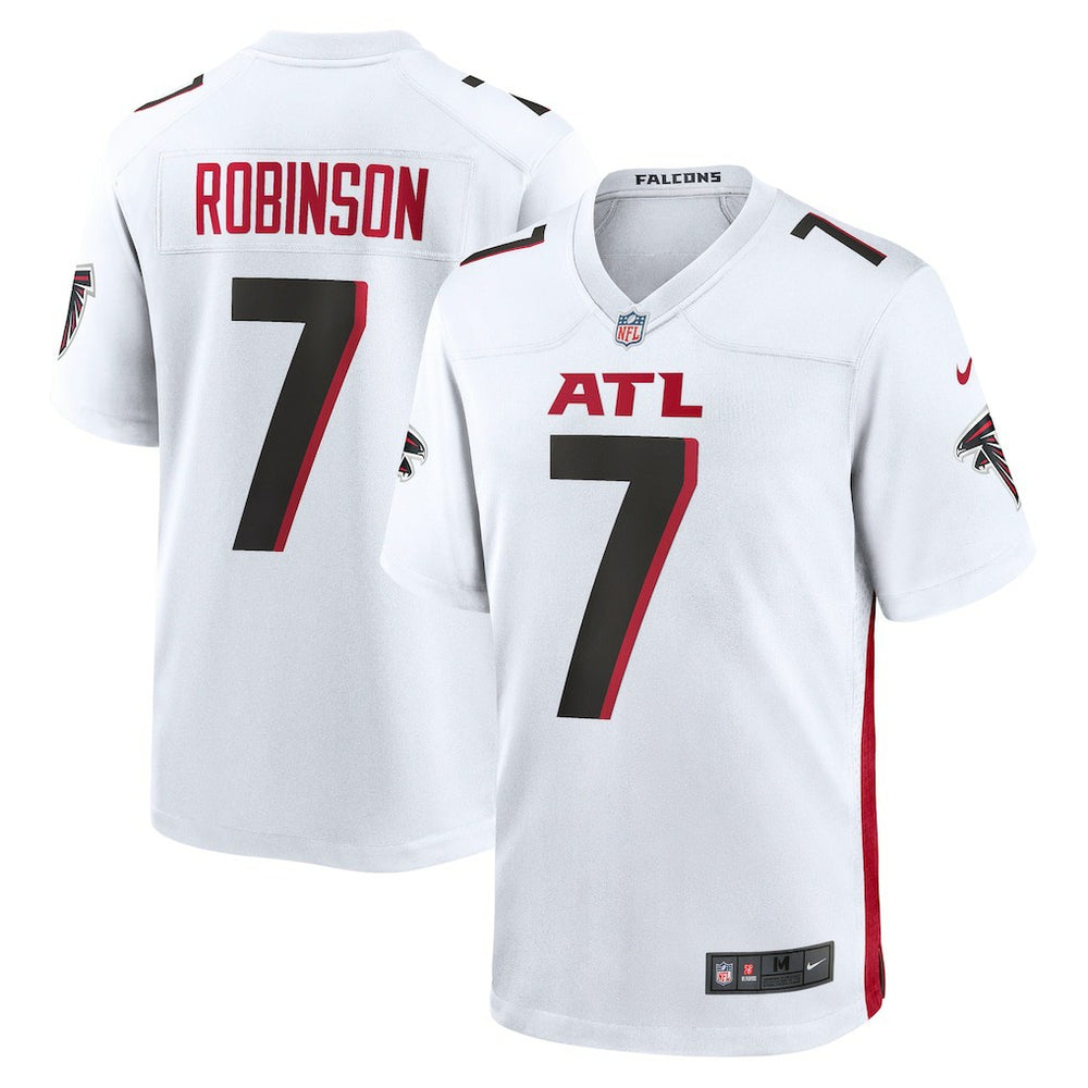 Bijan Robinson Atlanta Falcons Game Jersey - White Jerseys