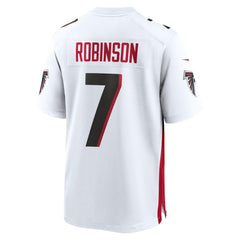 Bijan Robinson Atlanta Falcons Game Jersey - White Jerseys
