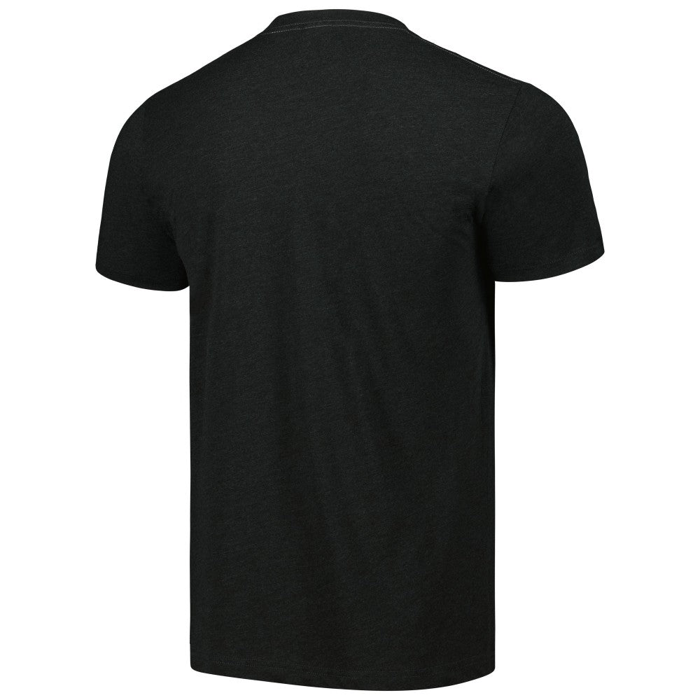 Miami Marlins Homage Doodle Collection Let's Go Fish Tri-Blend T-Shirt - Black T-shirts