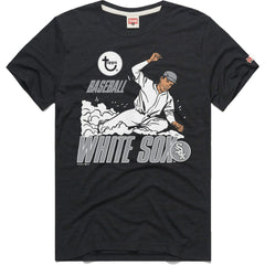 Chicago White Sox Homage x Topps Tri-Blend T-Shirt - Charcoal T-shirts