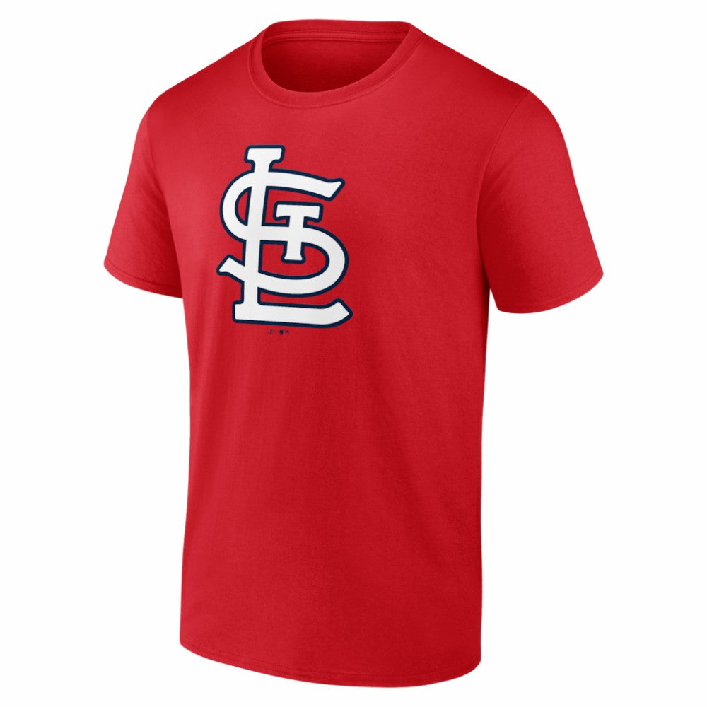 St. Louis Cardinals Logo Athletic Official Logo T-Shirt - Red T-shirts