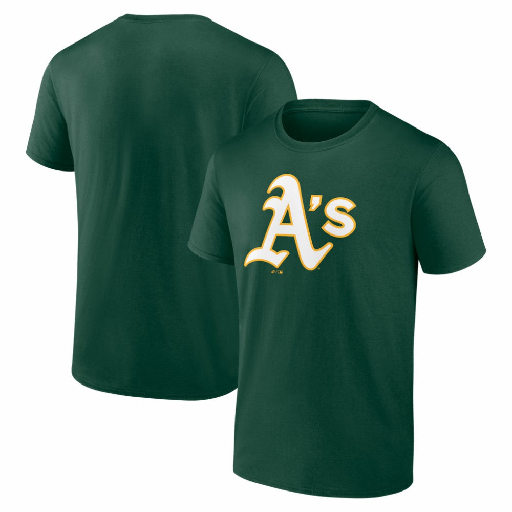 Athletics Logo Athletic Official Logo T-Shirt - Green T-shirts