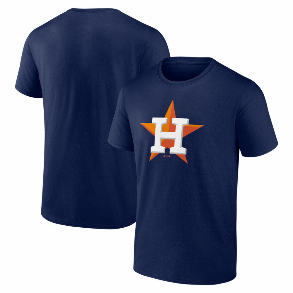 Houston Astros Logo Athletic Official Logo T-Shirt - Navy T-shirts