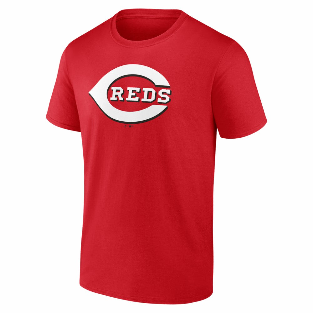 Cincinnati Reds Logo Athletic Official Logo T-Shirt - Red T-shirts