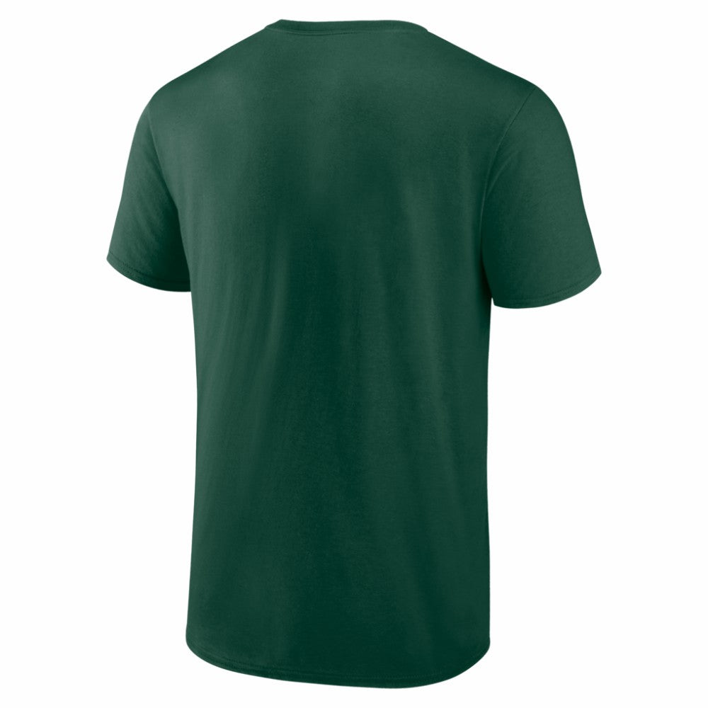 Athletics Logo Athletic Heart and Soul T-Shirt - Green T-shirts