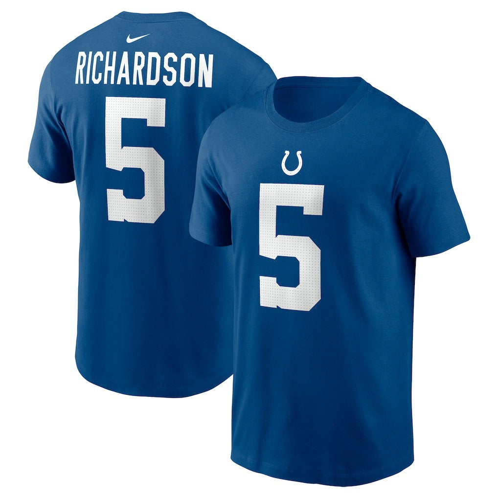 Anthony Richardson Indianapolis Colts Player Name & Number T-Shirt - Royal T-shirts