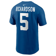 Anthony Richardson Indianapolis Colts Player Name & Number T-Shirt - Royal T-shirts
