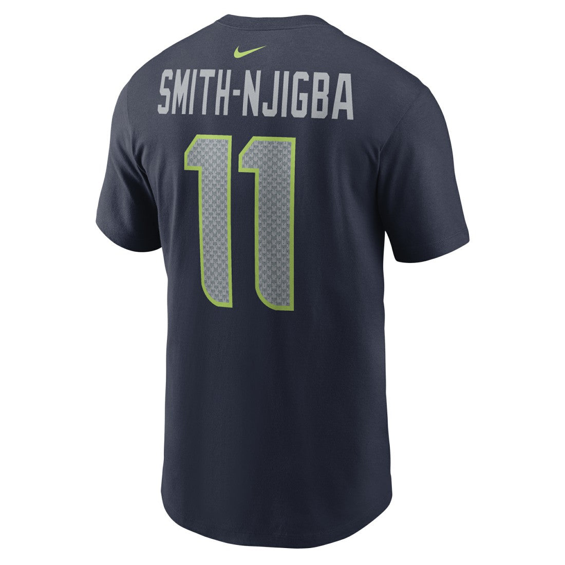 Jaxon Smith-Njigba Seattle Seahawks Player Name & Number T-Shirt - Navy T-shirts