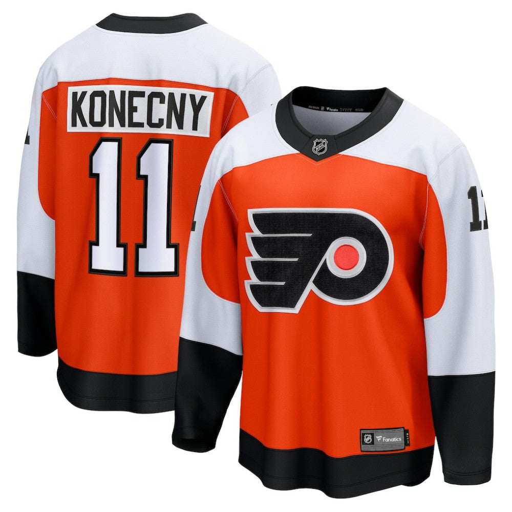 Travis Konecny Philadelphia Flyers Fanatics Home Breakaway Jersey - Orange | US 200107888