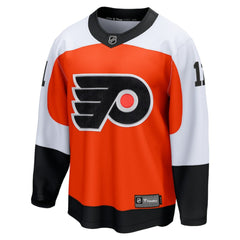 Travis Konecny Philadelphia Flyers Fanatics Home Breakaway Jersey - Orange | US 200107888
