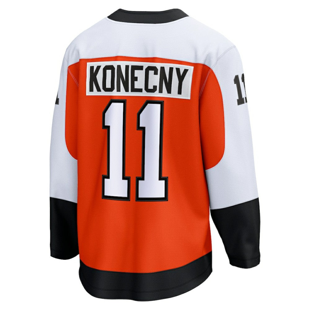 Travis Konecny Philadelphia Flyers Fanatics Home Breakaway Jersey - Orange | US 200107888