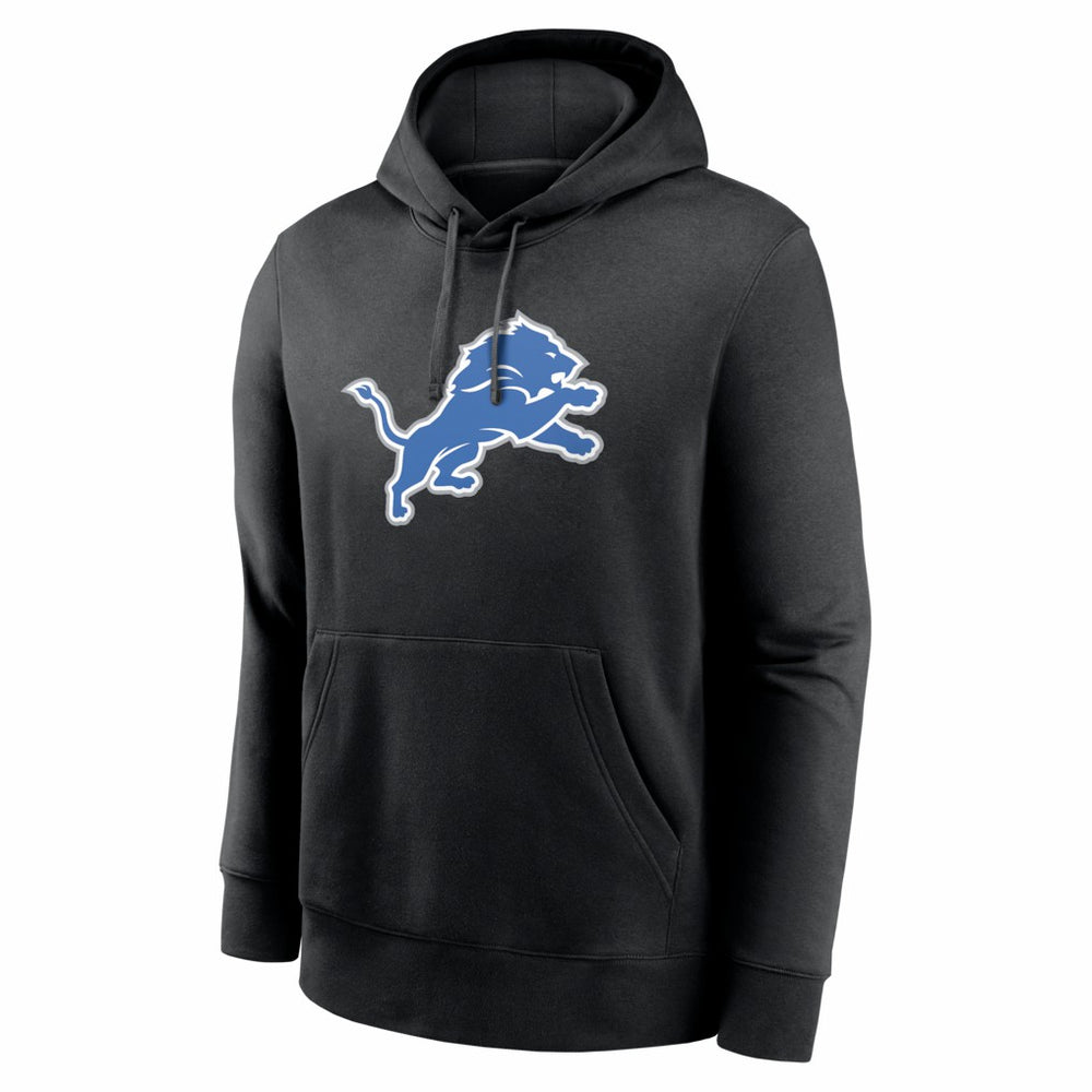 Aidan Hutchinson Detroit Lions Name & Number Fleece Hoodie - Black Hoodies