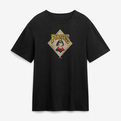 Pittsburgh Pirates Fanatics Alternate Logo Legacy T-Shirt - Black T-shirts