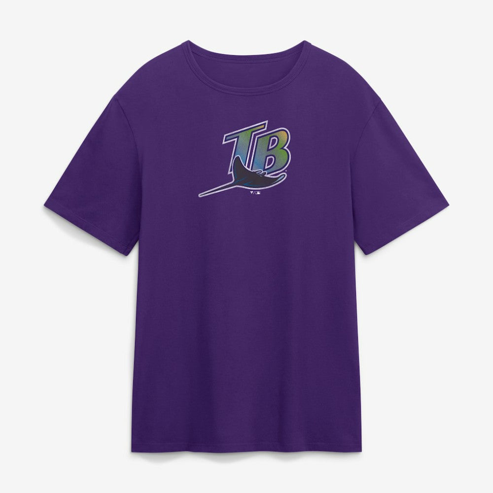 Tampa Bay Rays Fanatics Alternate Logo Legacy T-Shirt - Purple T-shirts