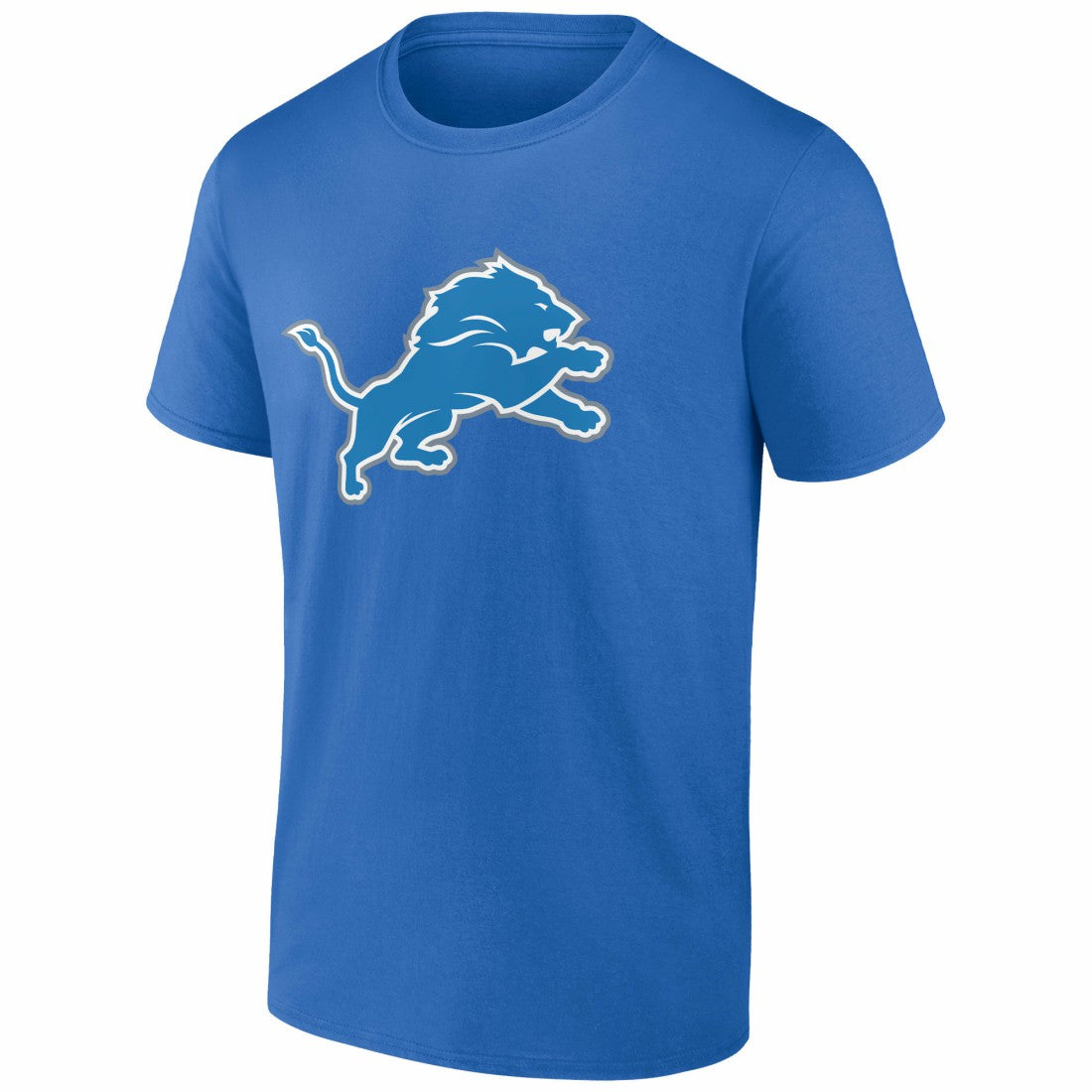 Aidan Hutchinson Detroit Lions Player Icon Name & Number T-Shirt - Blue T-shirts