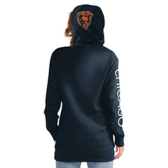 Chicago Bears G-III 4Her by Carl Banks Women's Extra Inning Pullover Hoodie - Navy Hoodies