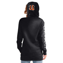 Cincinnati Bengals G-III 4Her by Carl Banks Women's Extra Inning Pullover Hoodie - Black Hoodies