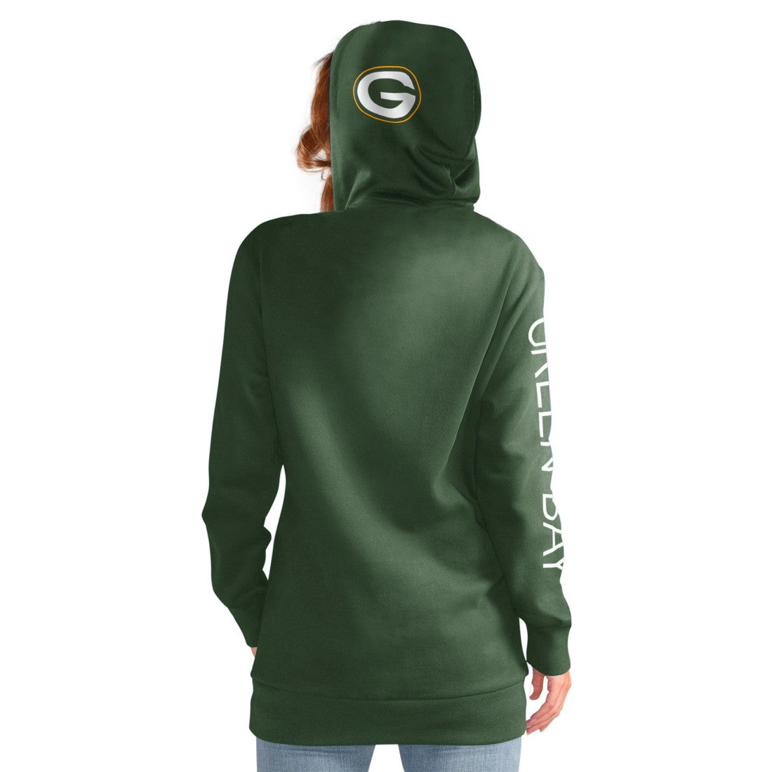 Green Bay Packers G-III 4Her by Carl Banks Women's Extra Inning Pullover Hoodie - Green Hoodies
