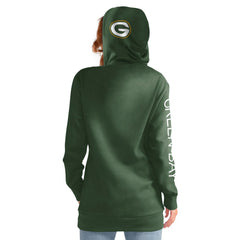 Green Bay Packers G-III 4Her by Carl Banks Women's Extra Inning Pullover Hoodie - Green Hoodies