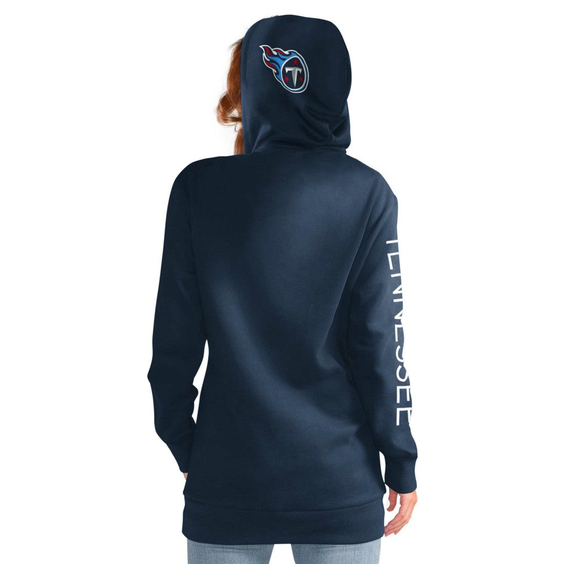 Tennessee Titans G-III 4Her by Carl Banks Women's Extra Inning Pullover Hoodie - Navy Hoodies