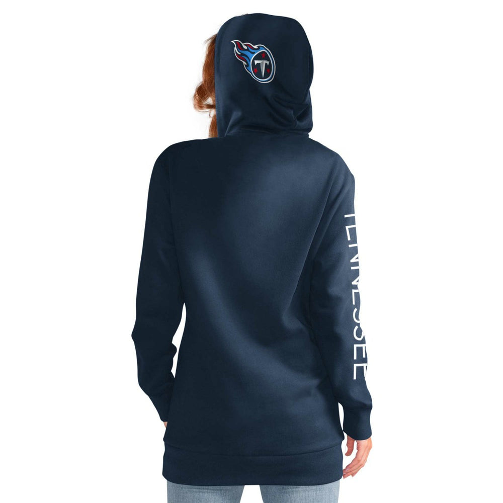 Tennessee Titans G-III 4Her by Carl Banks Women's Extra Inning Pullover Hoodie - Navy Hoodies