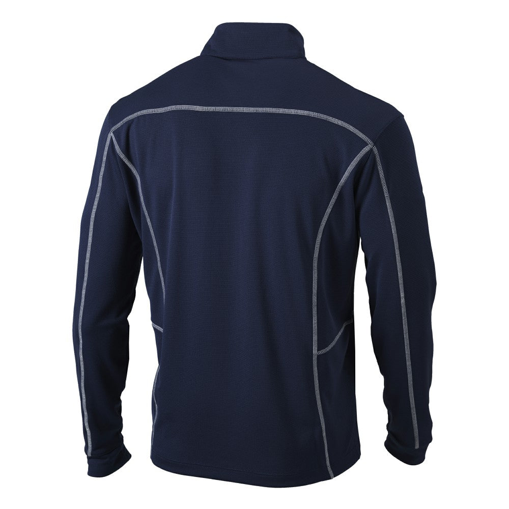 Cleveland Guardians Columbia Omni-Wick Shotgun Quarter-Zip Pullover Top - Navy Pullover