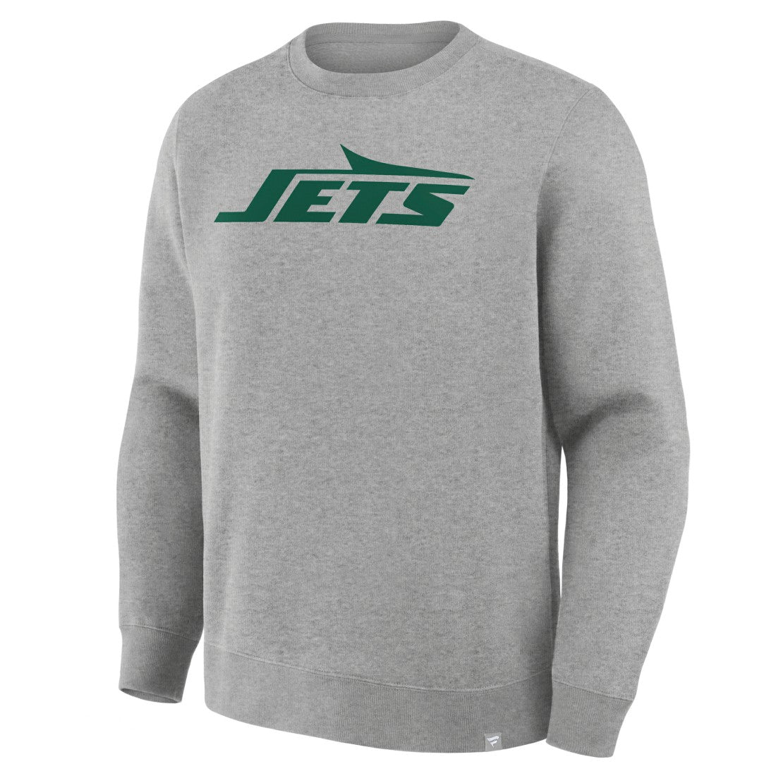 New York Jets Primary Logo Legacy Sweatshirt - Heather Gray Sweatshirts