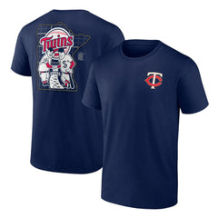 Minnesota Twins Hometown Collection Stadium Signage T-Shirt - Navy T-shirts