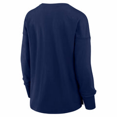 New England Patriots Women's Essential Long Sleeve T-Shirt - Navy T-shirts