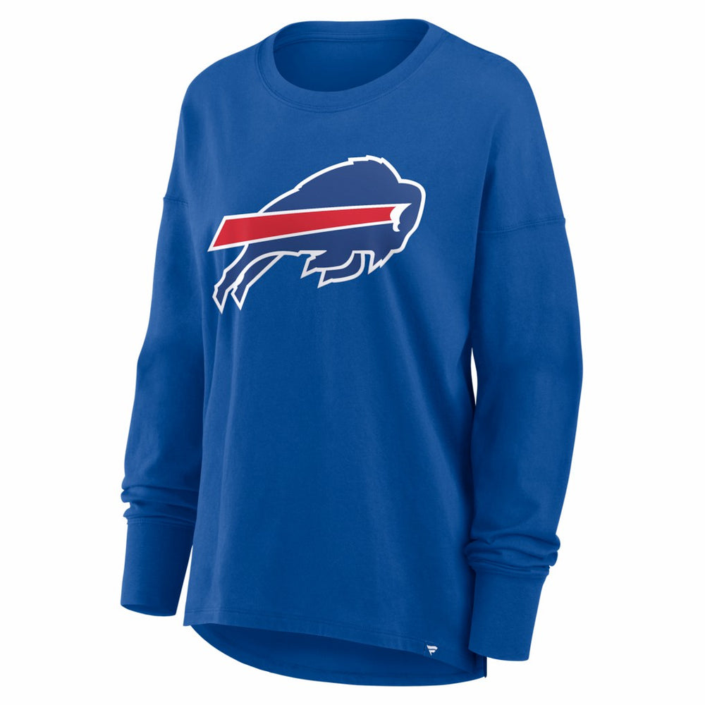 Buffalo Bills Women's Essential Long Sleeve T-Shirt - Royal T-shirts