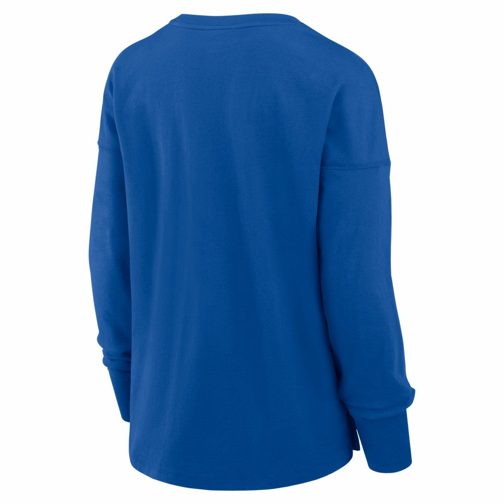 Buffalo Bills Women's Essential Long Sleeve T-Shirt - Royal T-shirts