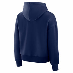 New England Patriots Women's Essential Legacy Hoodie - Navy Hoodies