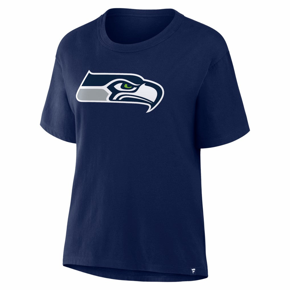 Seattle Seahawks Women's Essential Legacy T-Shirt - College Navy T-shirts