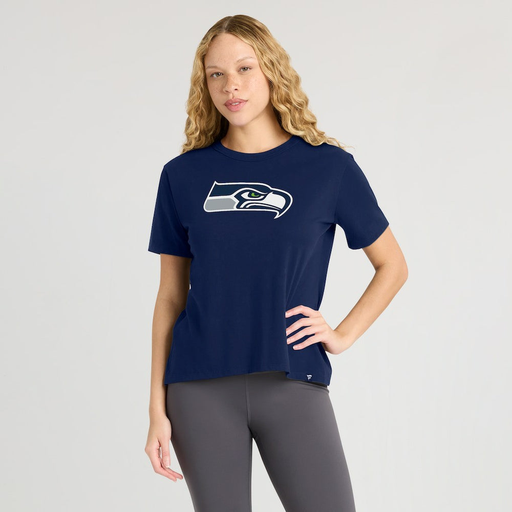 Seattle Seahawks Women's Essential Legacy T-Shirt - College Navy T-shirts