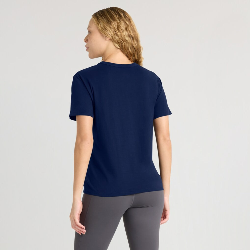 Seattle Seahawks Women's Essential Legacy T-Shirt - College Navy T-shirts