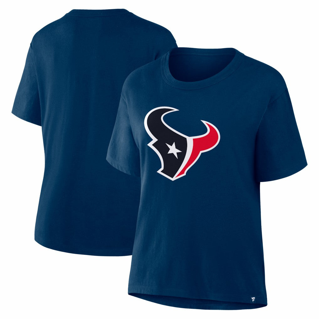 Houston Texans Women's Essential Legacy T-Shirt - Navy T-shirts